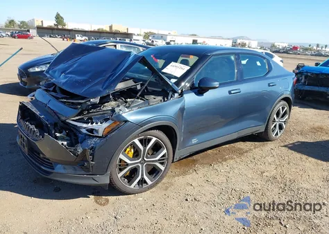 2022 Polestar 2 Long Range Dual Motor z USA, uszkodzony, nr VIN LPSED3KA7NL059336